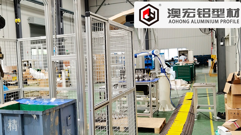 鋁型材車間柵欄 鋁型材車間柵欄