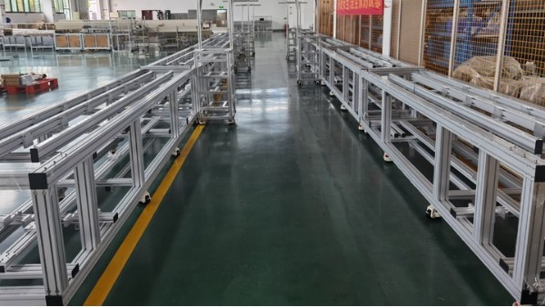 再獲信任！100100重型鋁型材打造高效“流水線”