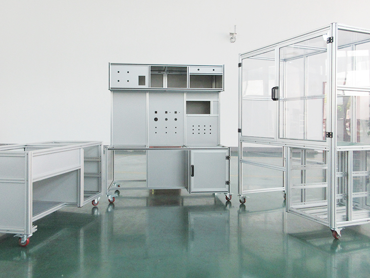 工業生產鋁型材架子安裝如何提升精度？-澳宏工業鋁型材