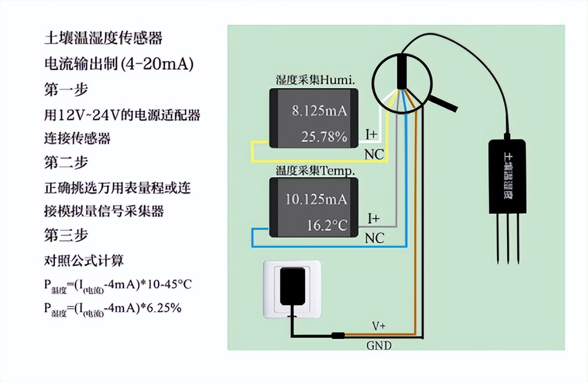 土壤溫濕度傳感器 土壤溫濕度傳感器