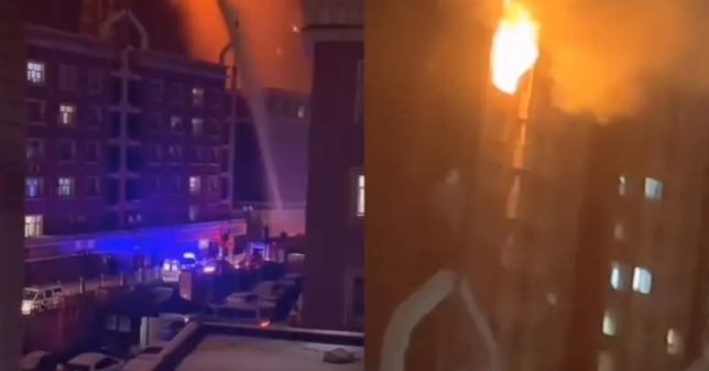 火災(zāi)現(xiàn)場