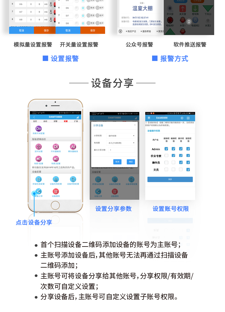 云平臺 DAM-0666 GPRS版 遠(yuǎn)程數(shù)采控制器云平臺設(shè)置
