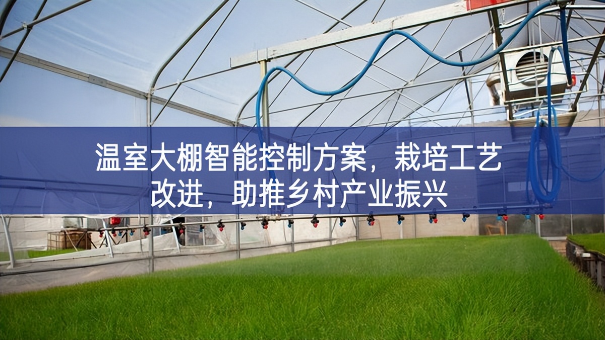 溫室大棚智能控制方案，栽培工藝改進(jìn)，助推鄉(xiāng)村產(chǎn)業(yè)振興