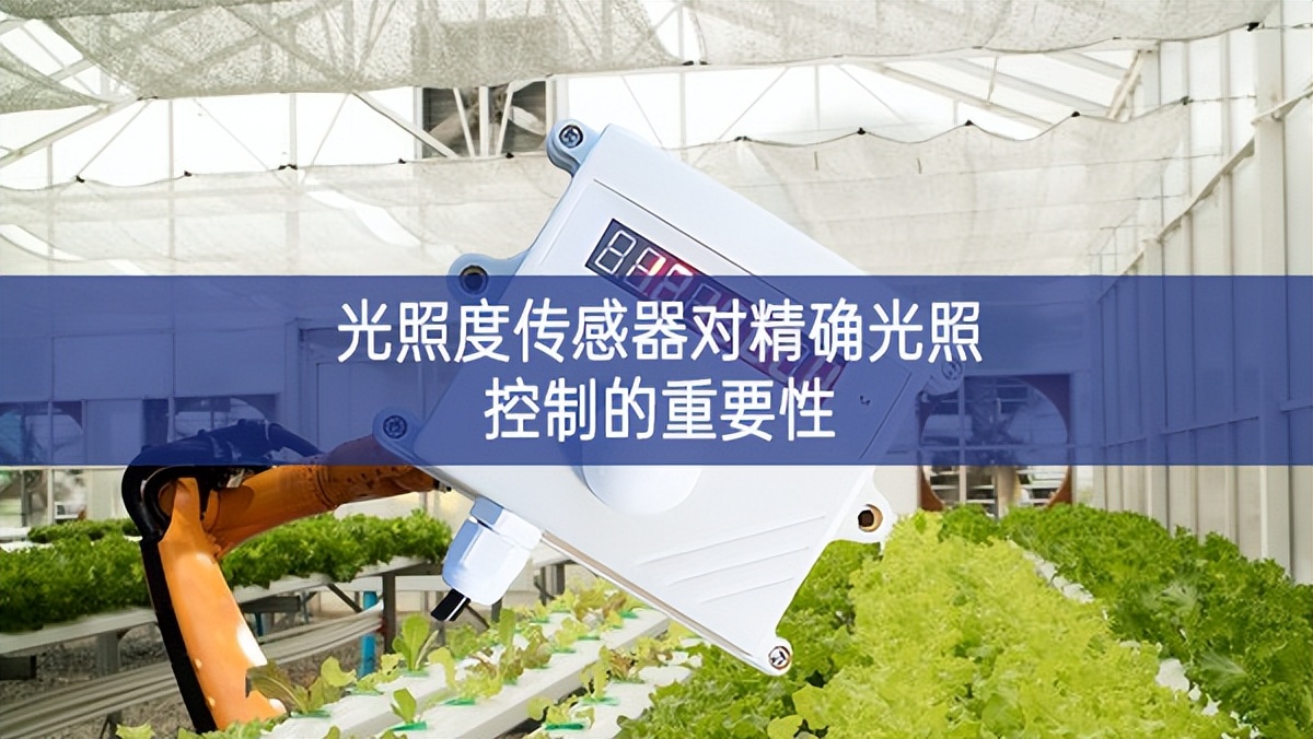 光照度傳感器對(duì)精確光照控制的重要性 光照度傳感器對(duì)精確光照控制的重要性
