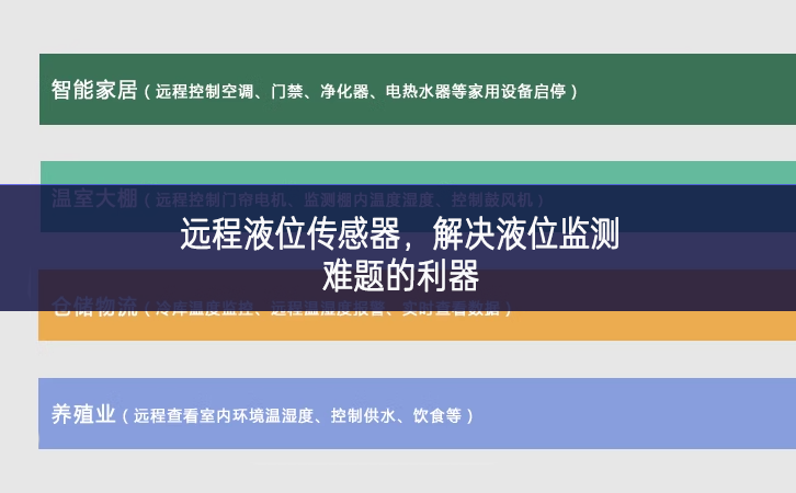 遠程液位傳感器，解決液位監(jiān)測難題的利器