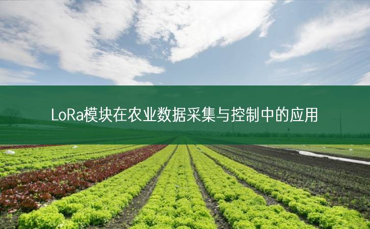 LoRa模塊在農(nóng)業(yè)數(shù)據(jù)采集與控制中的應用 LoRa模塊在農(nóng)業(yè)數(shù)據(jù)采集與控制中的應用