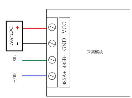聚英光照傳感器接線方式