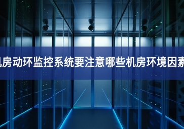 機房動環(huán)監(jiān)控系統(tǒng)要注意哪些機房環(huán)境因素？