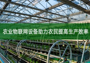 農業(yè)物聯(lián)網設備助力農民提高生產效率
