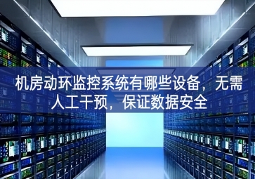 機(jī)房動環(huán)監(jiān)控系統(tǒng)有哪些設(shè)備，無需人工干預(yù)，保證數(shù)據(jù)安全