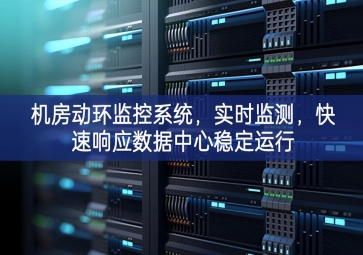 機(jī)房動(dòng)環(huán)監(jiān)控系統(tǒng)，實(shí)時(shí)監(jiān)測(cè)，快速響應(yīng)數(shù)據(jù)中心穩(wěn)定運(yùn)行