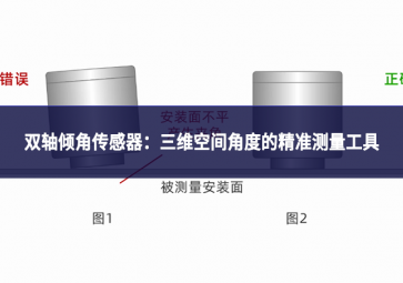 雙軸傾角傳感器：三維空間角度的精準(zhǔn)測量工具