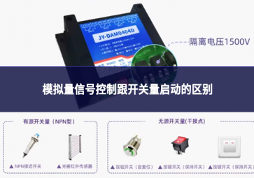 模擬量信號(hào)控制跟開關(guān)量啟動(dòng)的區(qū)別